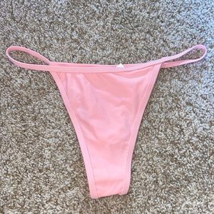 light pink bikini bottoms
